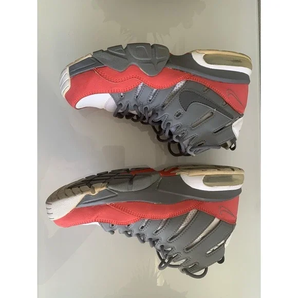 Rare Find- Air Trainer Max 2 94 'Grey Laser Crimson' Size 9 - Picture 6 of 14